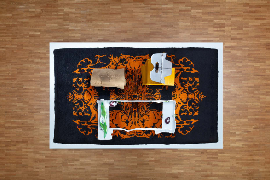 Installation image of Magali Reus: Parallel Bones.