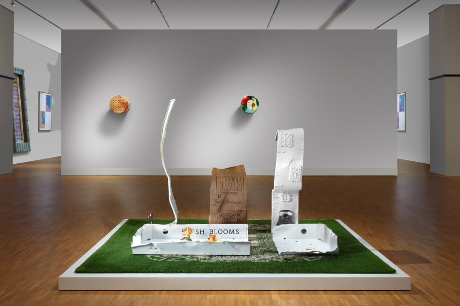 Installation image of Magali Reus: Parallel Bones.