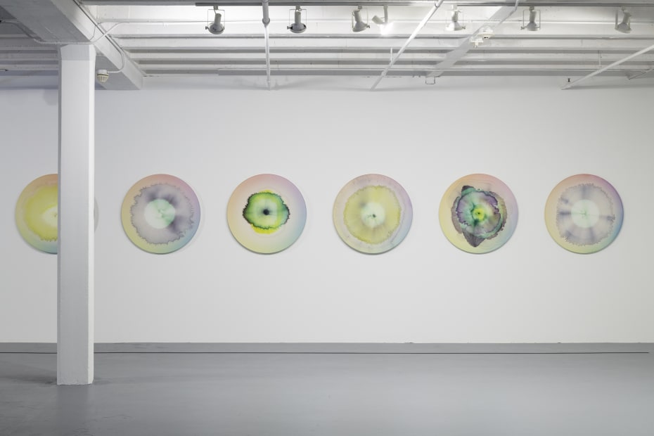 Installation view of Olafur Eliasson: OPEN at MOCA LA.