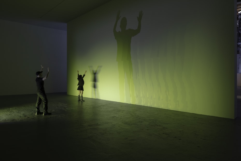 Installation view of Olafur Eliasson: OPEN at MOCA LA.