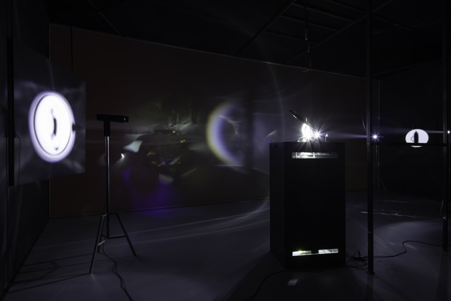 Installation view of Olafur Eliasson: OPEN at MOCA LA.