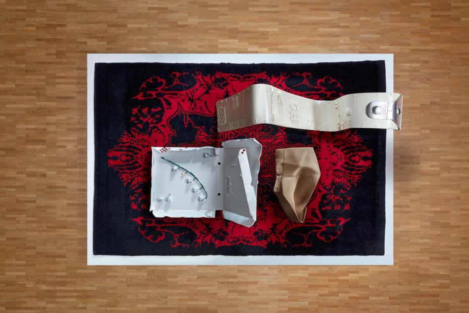 Installation image of Magali Reus: Parallel Bones.