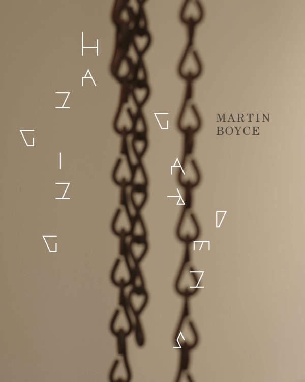 cover of Martin Boyce Hanging Gardens book