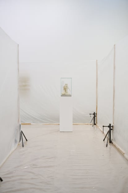 Installation view of Mark Mander's exhibition at Fondazione Sandretto Re Rebaudengo, Turin, Italy.