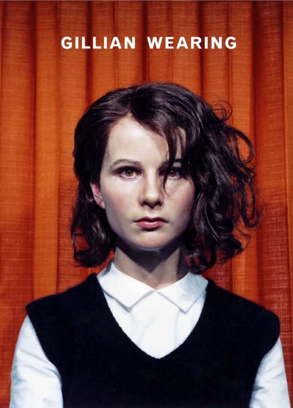 Book cover of Gillian Wearing