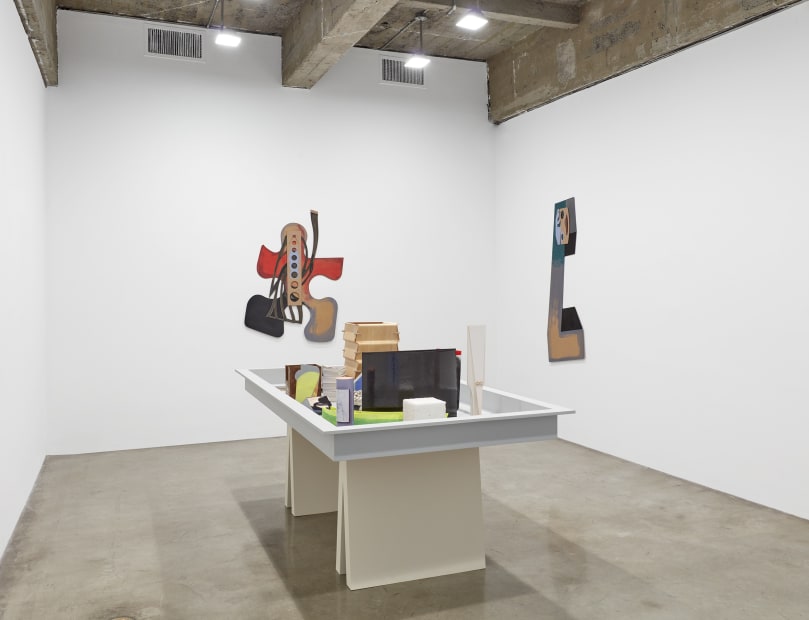 Thomas Scheibitz's installation images.