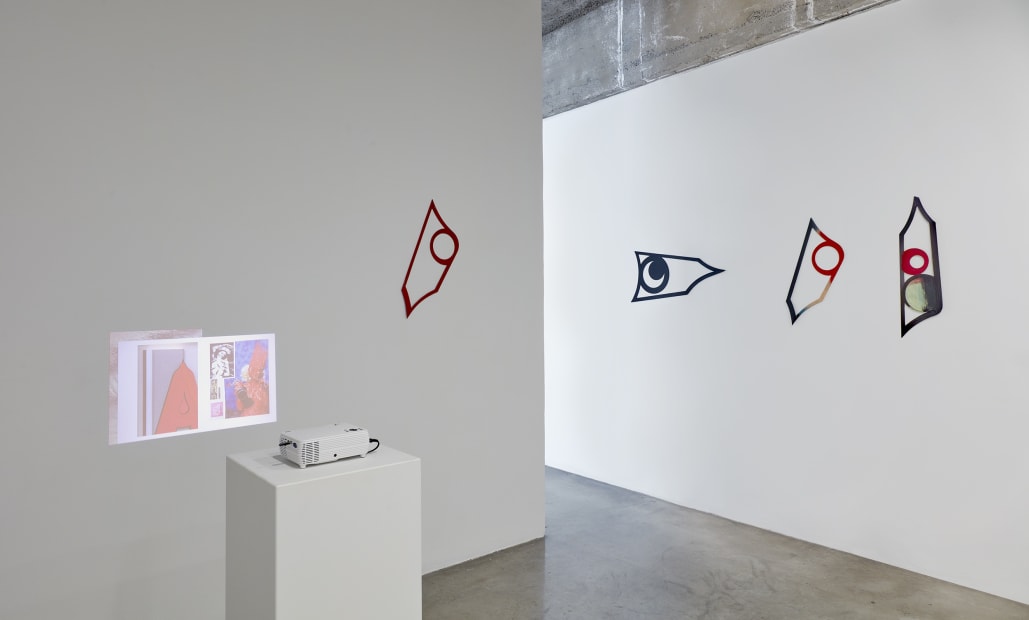 Thomas Scheibitz's installation images.