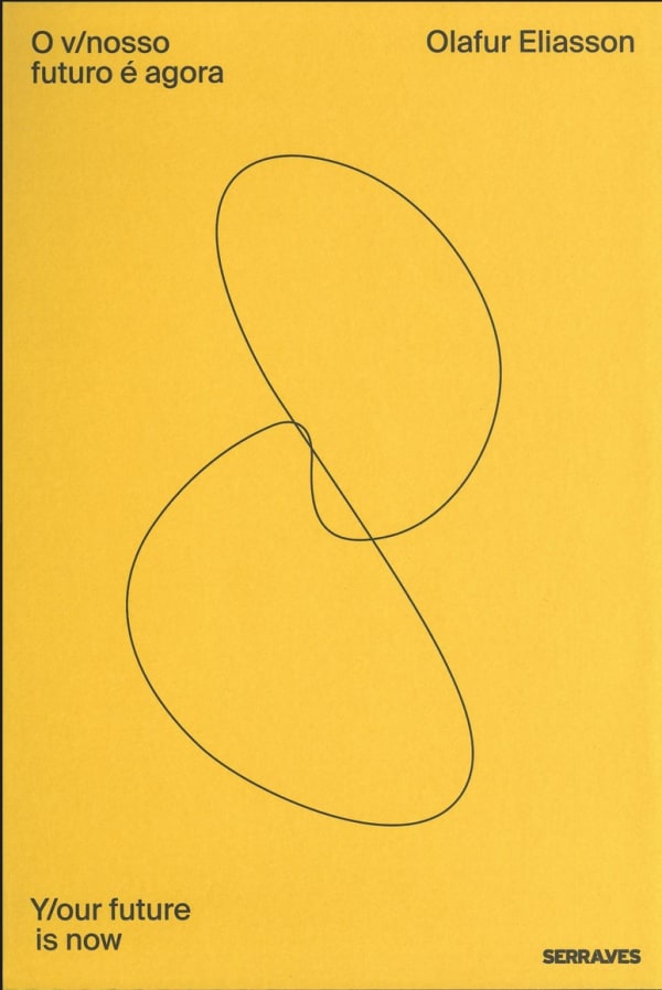 Yellow cover of Olafur Eliasson y/our future is now