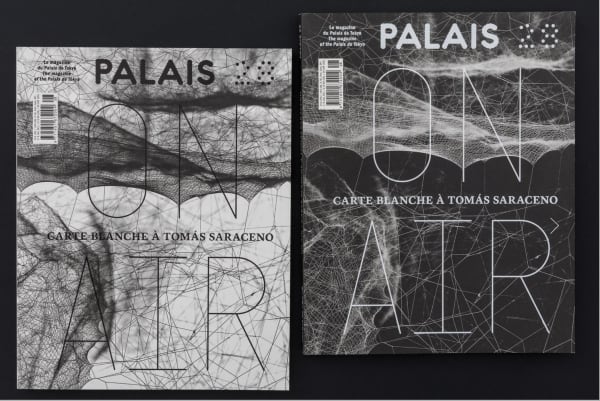 covers of Palais de Tokyo magazine - On Air in black and white