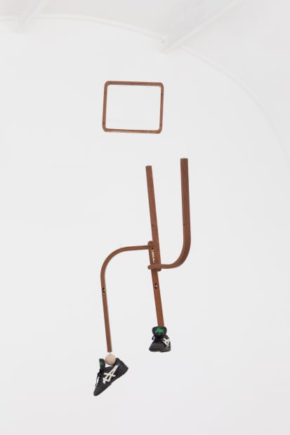 Quasi catachresis #17 (legs of the chair, tongue of the shoes), 2022