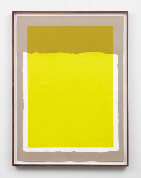 Printed Paint (Cadmium Yellow Light / Color Mode: RGB (Red:255 – Green:255– Blue:48)), 2021