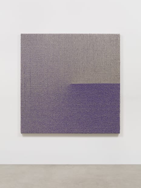 Woven Angle Gradient as Weft, Medium Violet, 2021