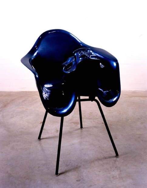 Untitled (Metallic blue), 1993-1995