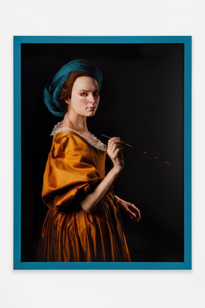 Me as Artemisia Gentileschi, 2023