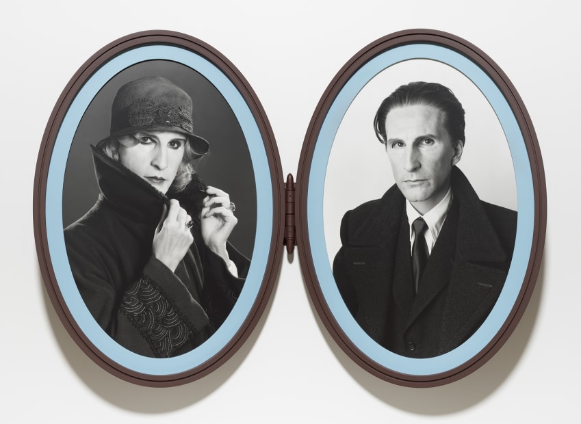 Me as Madame and Monsieur Duchamp, 2018