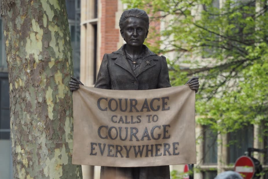 PERMANENT INSTALLATION: Millicent Fawcett, Parliament Square, London, 2019