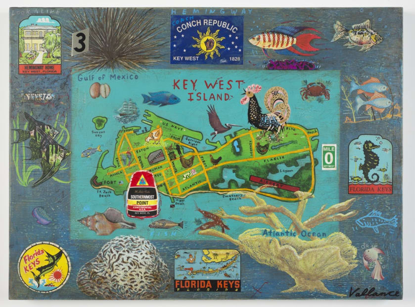 Tourist Map of Key West #3, 2013