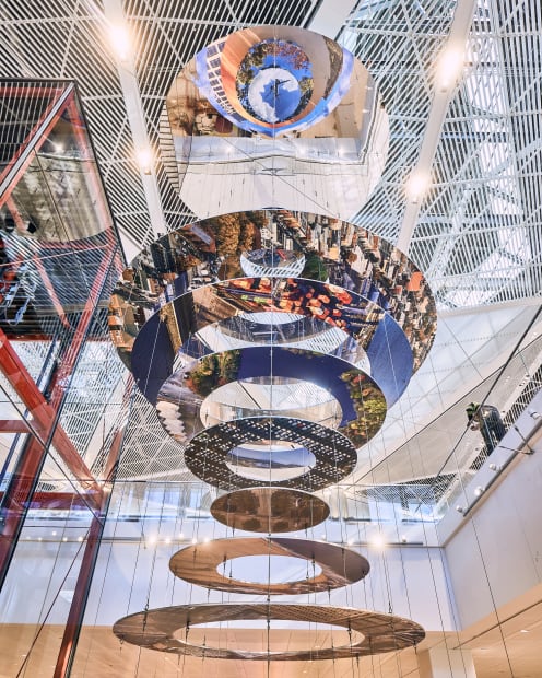 PERMANENT INSTALLATION: Approach, Newark Liberty International Airport, Terminal A, 2022
