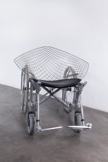 Bertoia Wheelchair, 2012