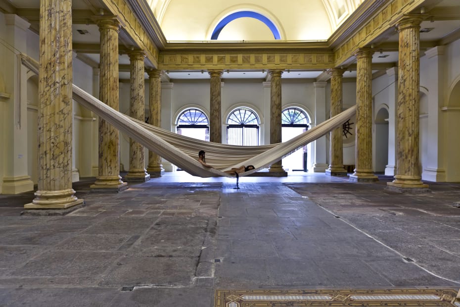 Hammock+Hair (M=f/ W=f), 2010