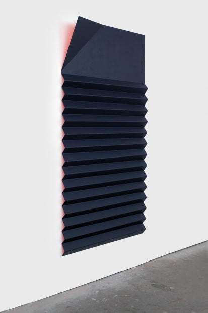 Red and Blue Bed Shade, 2012