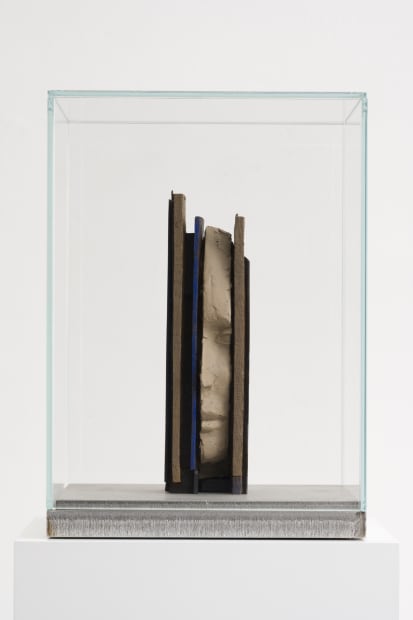 Composition with Thin Blue Vertical, 2020