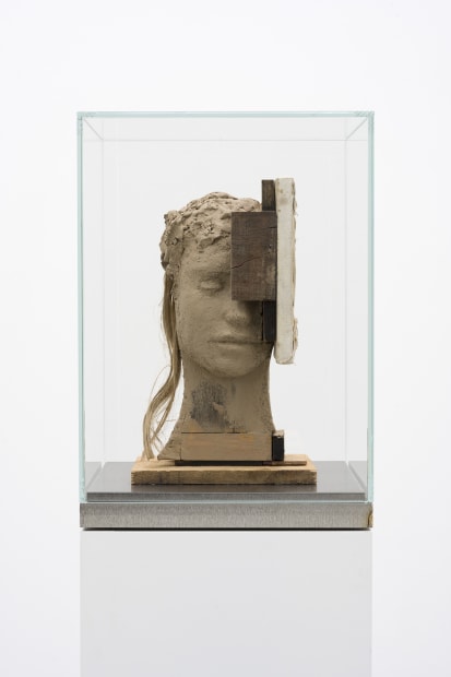 Head with White Painting, 1989-2020