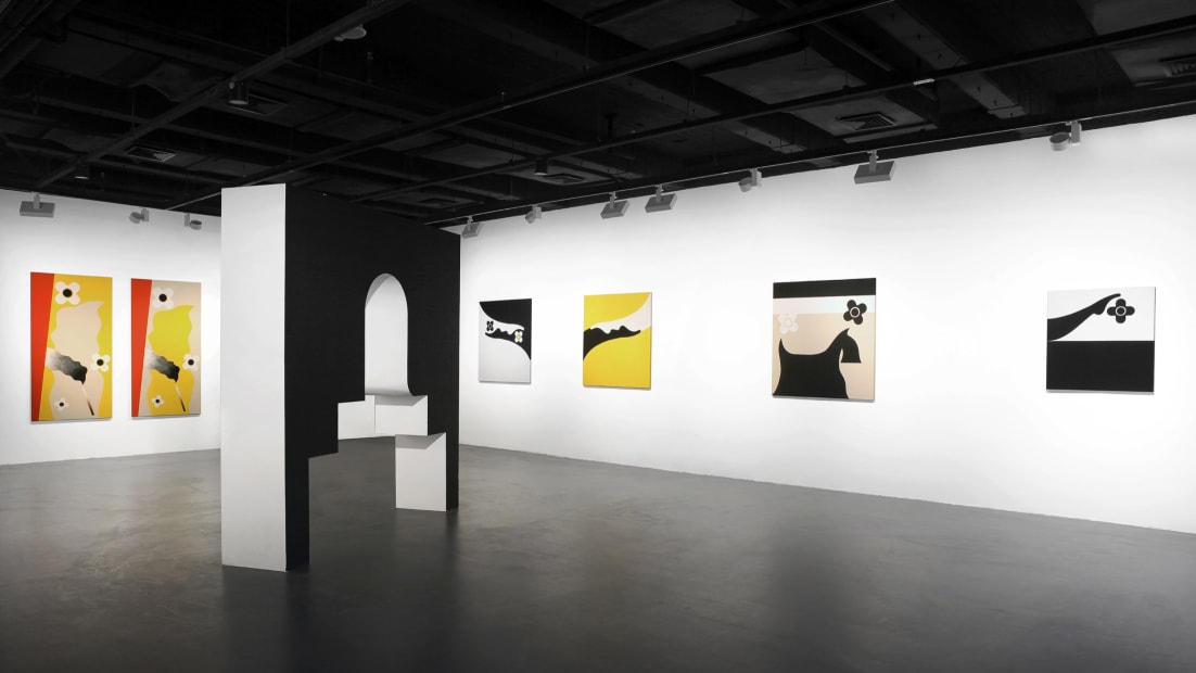 Installation image, Serpentine Door, YUZ Museum, 2017