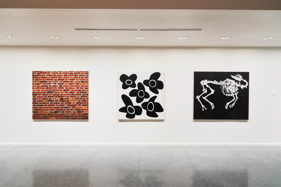 Installation view, A picture stuck in the mirror, Henry Art Gallery, Seattle, WA, 2021