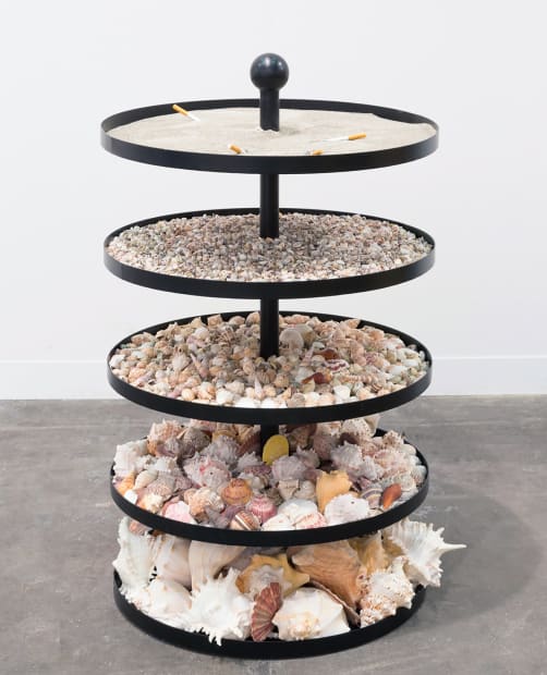 Untitled Ashtray (shells), 2018