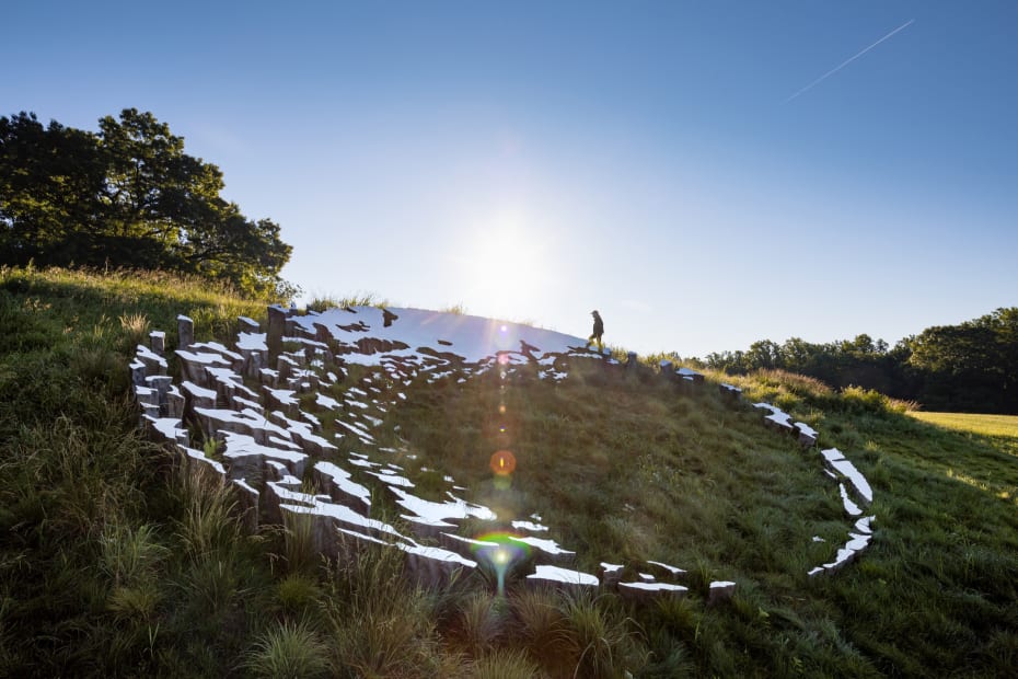 PERMANENT INSTALLATION: Fallen Sky, Storm King Art Center, NY, 2021