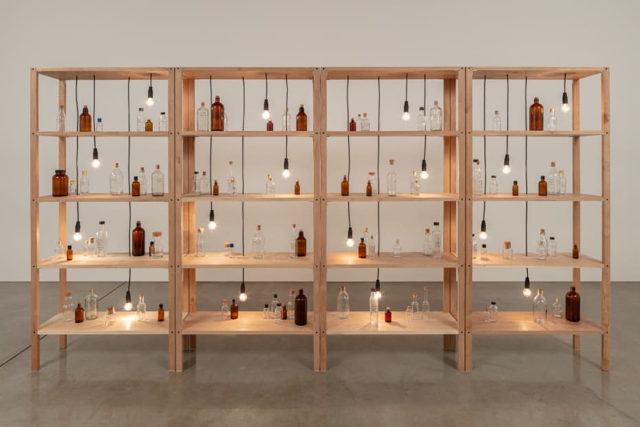 Untitled (Spoken Poem in a Bottle), 2018