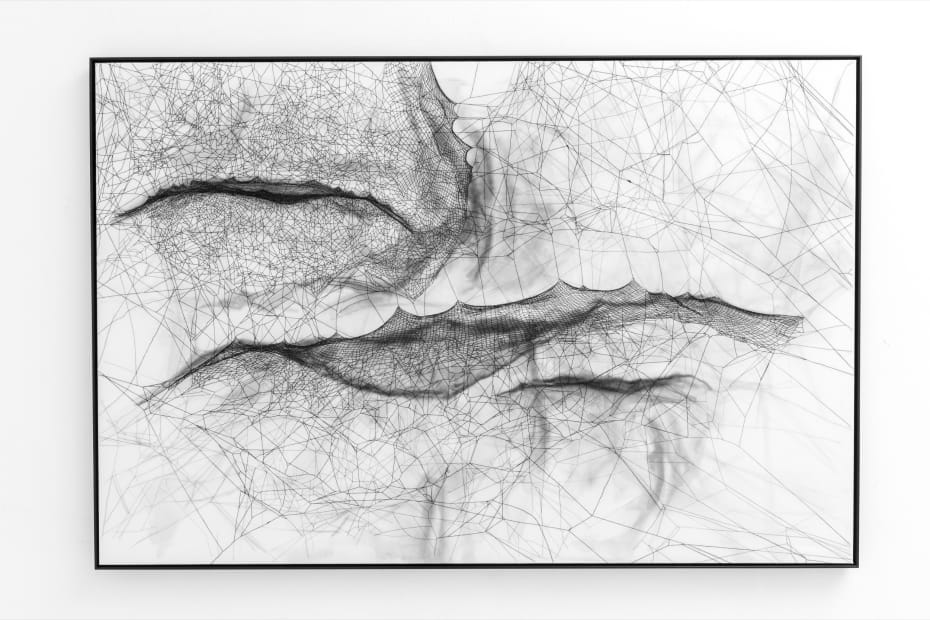 Handwoven spider map - TBC, 2021