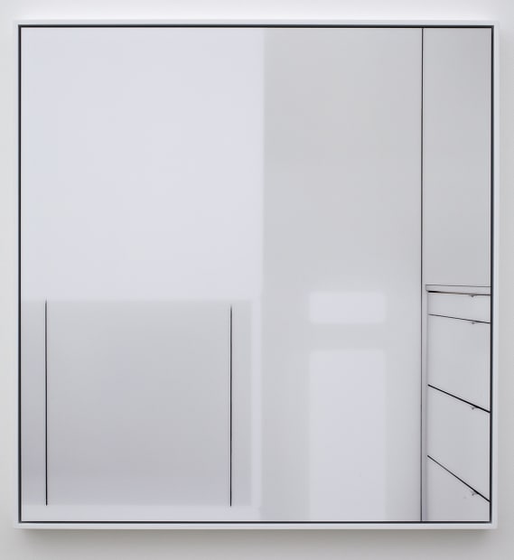 Compositions of Light on White (Composition #9), 2011