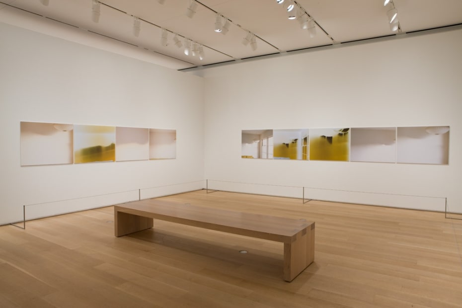 Installation view Uta Barth, The Art Institute of Chicago, 2011
