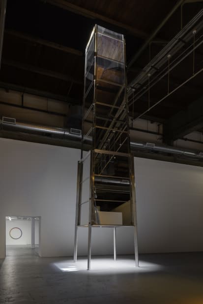 Installation view of Olafur Eliasson: OPEN at MOCA LA.
