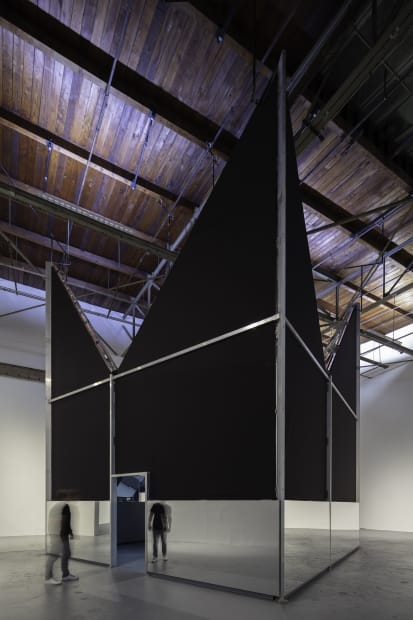 Installation view of Olafur Eliasson: OPEN at MOCA LA.
